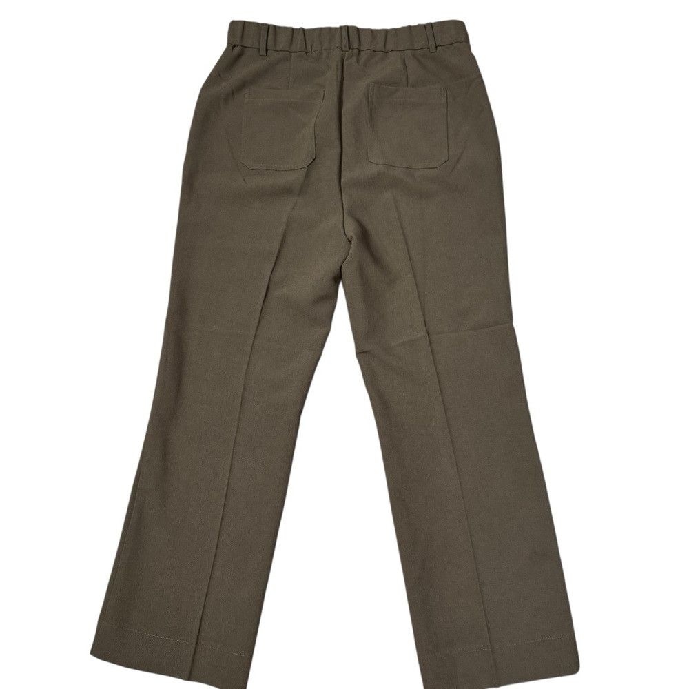 Adrianna Papell NWT New $89 Adrianna Papell Olive Wide Leg Patch Pocket Pan Size 30" / US 8 / IT 44 - 2 Thumbnail