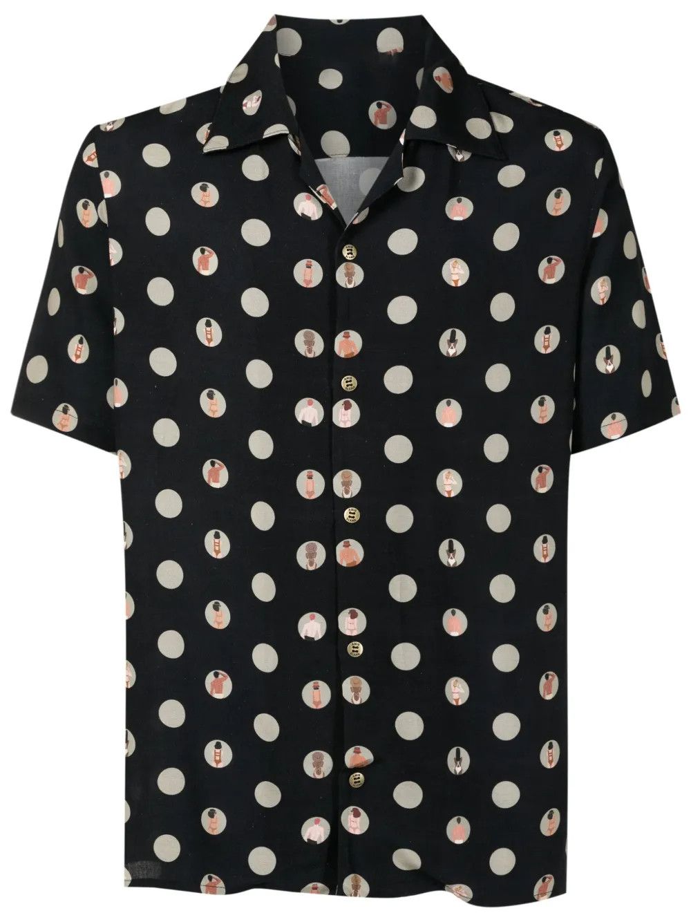 Other Men’s Black Short Sleeve Shirt – Classic Casual Style Size US S / EU 44-46 / 1 - 3 Thumbnail