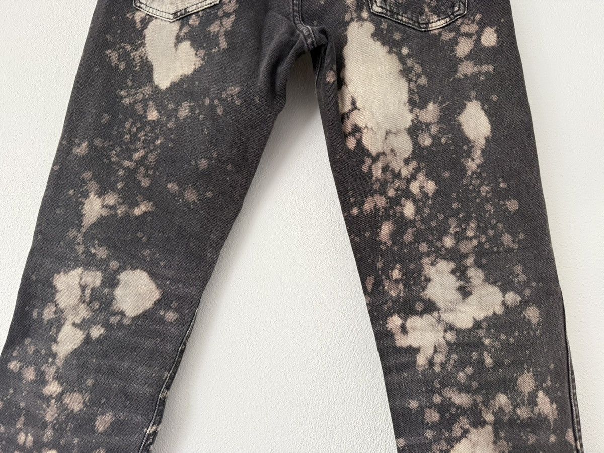 Gucci Bleached Black Slim Jeans with Paint Effect Size US 30 / EU 46 - 8 Thumbnail