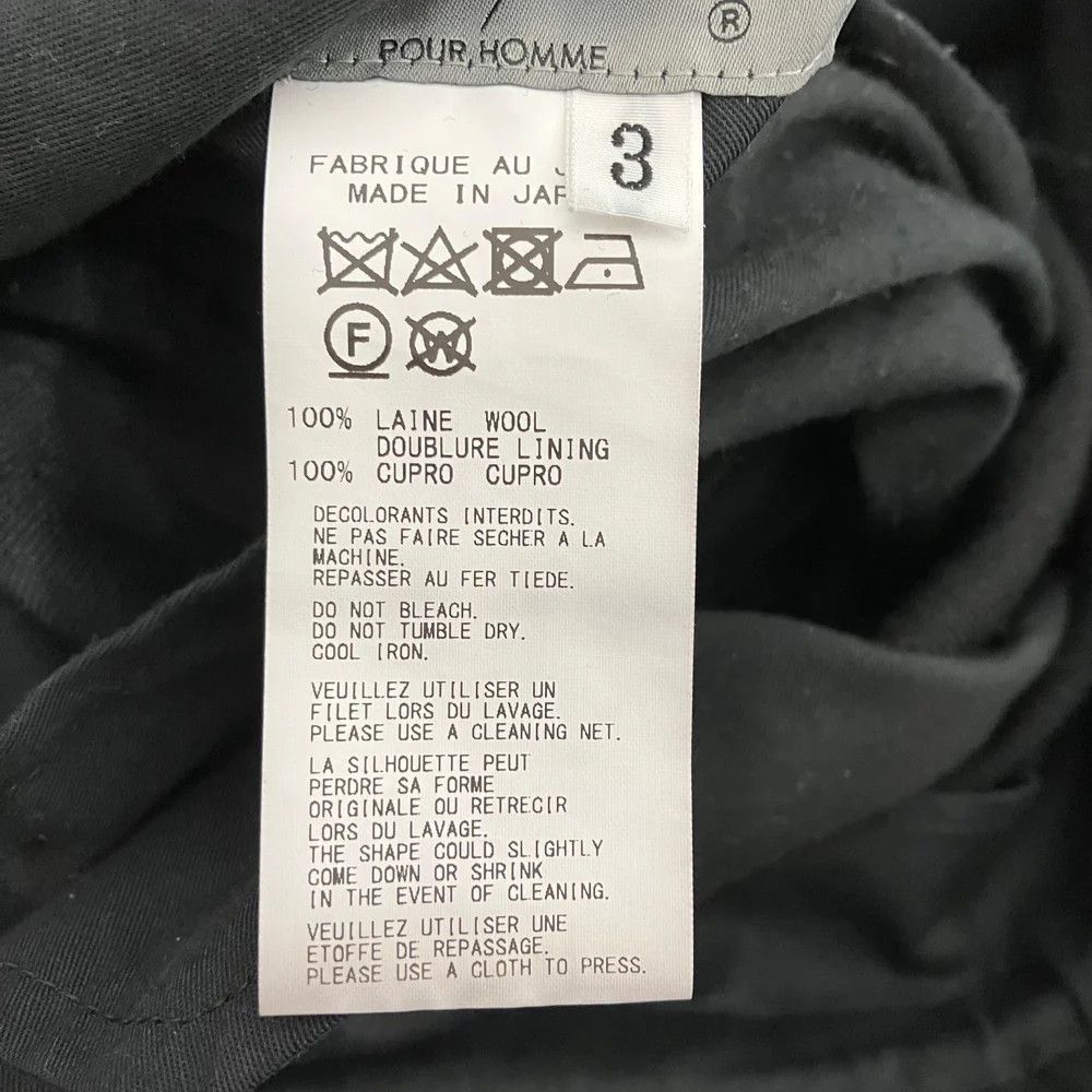 Yohji Yamamoto YOHJI YAMAMOTO/ Pants HX-P48-117 Size US 35 - 5 Thumbnail
