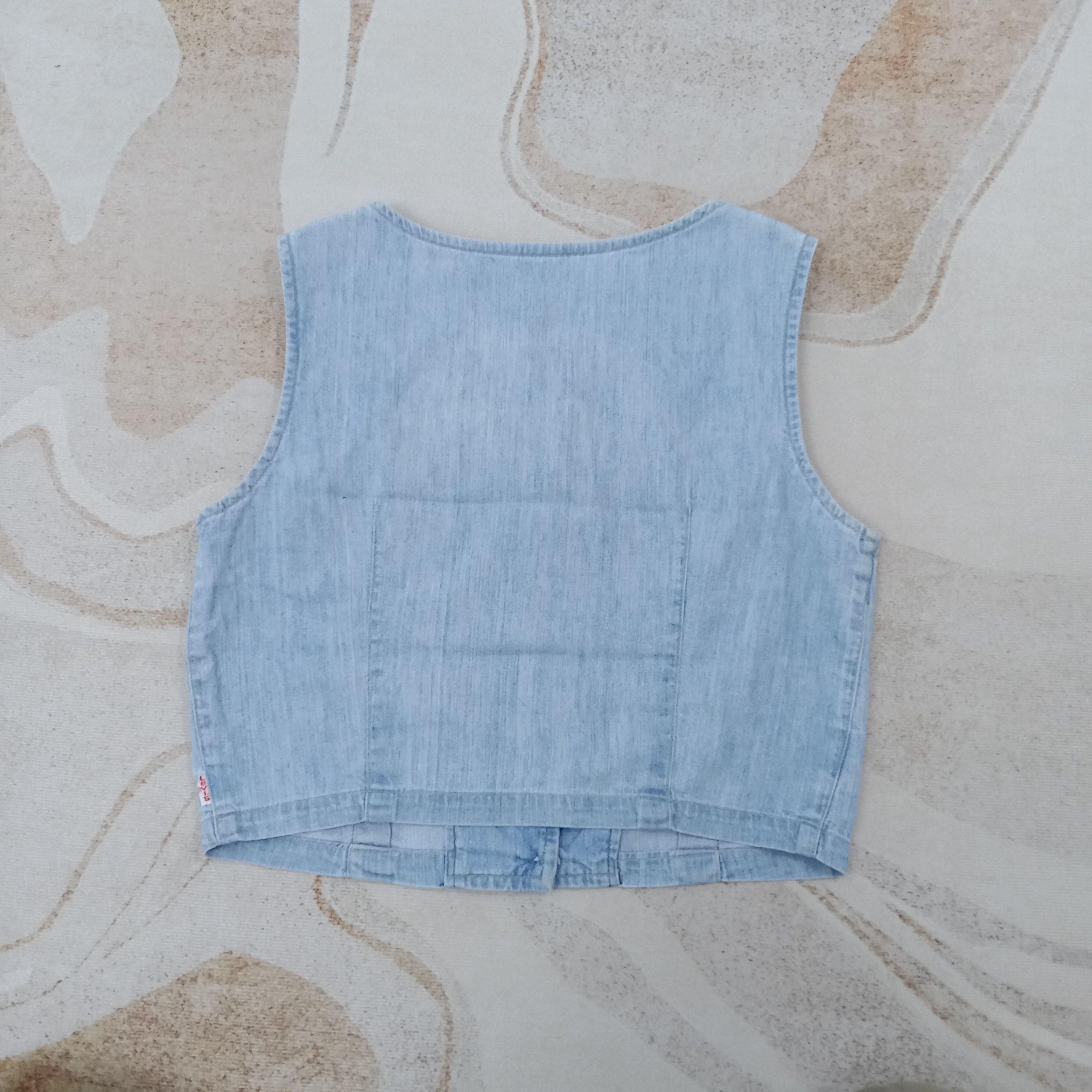 Levi's Levi's for Ladies Denim Vest C267N36 Size XS / US 0-2 / IT 36-38 - 5 Thumbnail