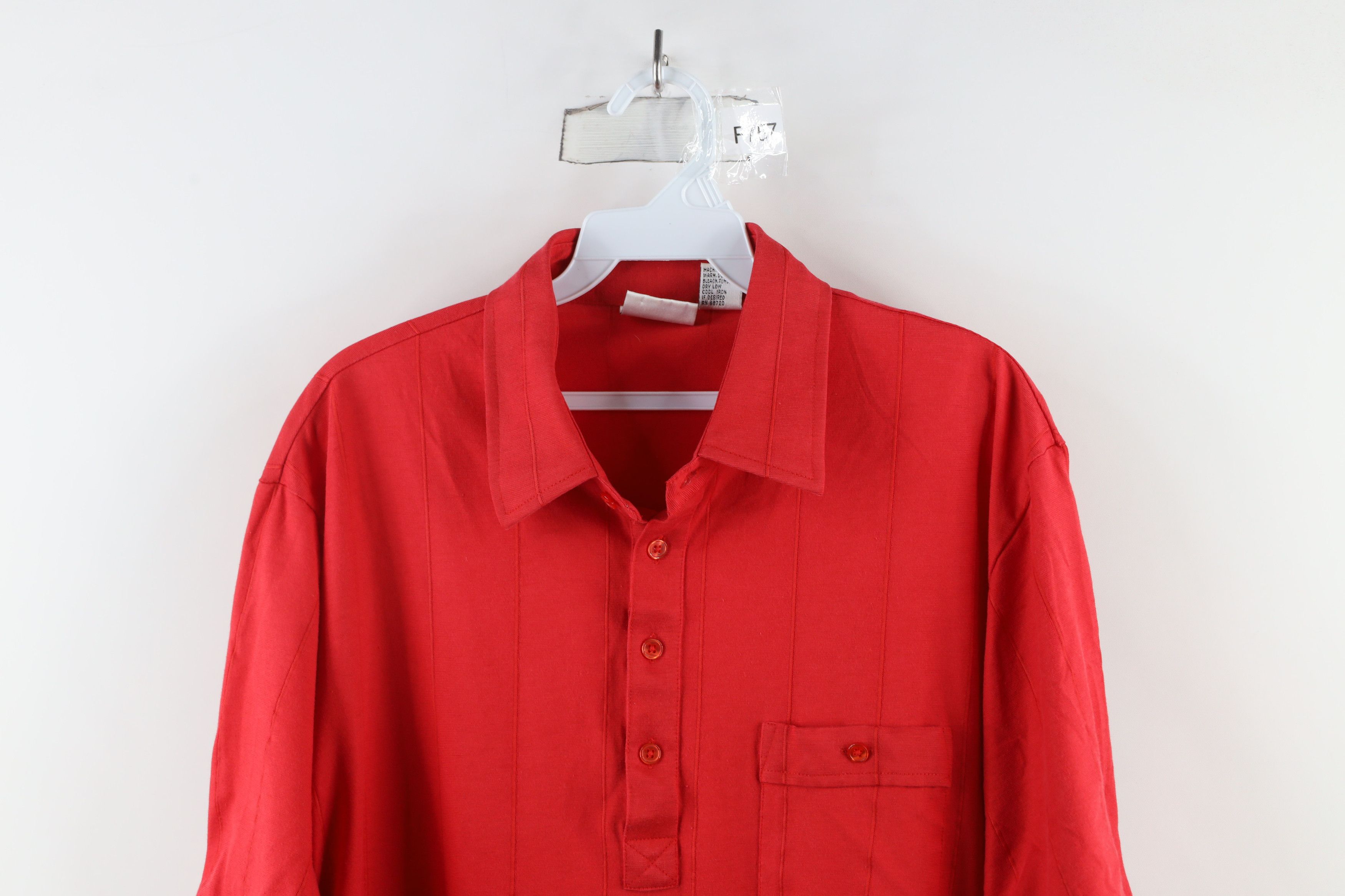 Vintage Vintage 90s Streetwear Short Sleeve Collared Polo Shirt Size US XL / EU 56 / 4 - 2 Thumbnail