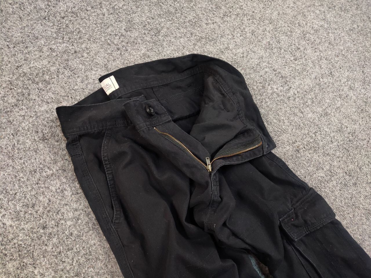 Japanese Brand Vintage 90's Japanese Casual Cotton Cargo Trouser Pants Size US 32 / EU 48 - 11 Thumbnail