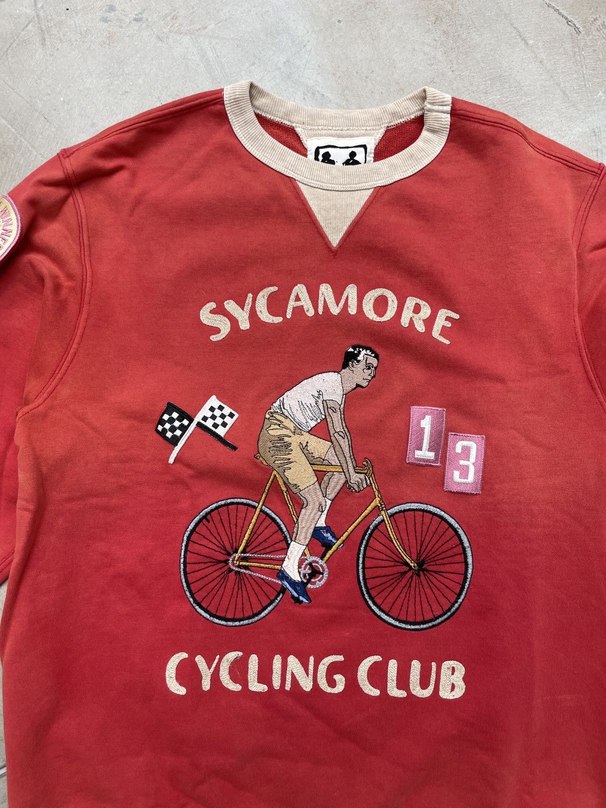 Samuel Zelig Sycamore Cycling Crewneck | Grailed
