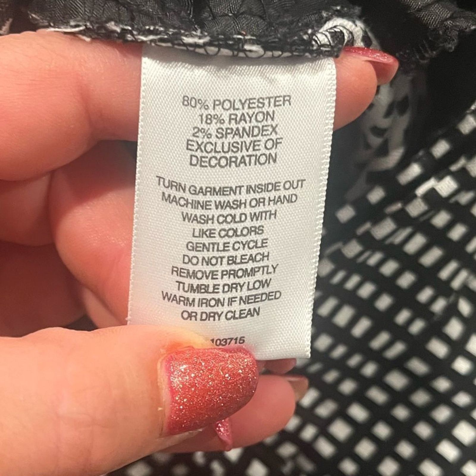 Vintage Valerie Stevens Black White Windowpane Capri Pants Size 10 Size 32" / US 10 / IT 46 - 5 Thumbnail