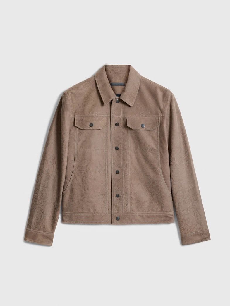 John Varvatos Dyker Trucker Jacket EU 58 USA 48 Size US XXL / EU 58 / 5 - 5 Thumbnail
