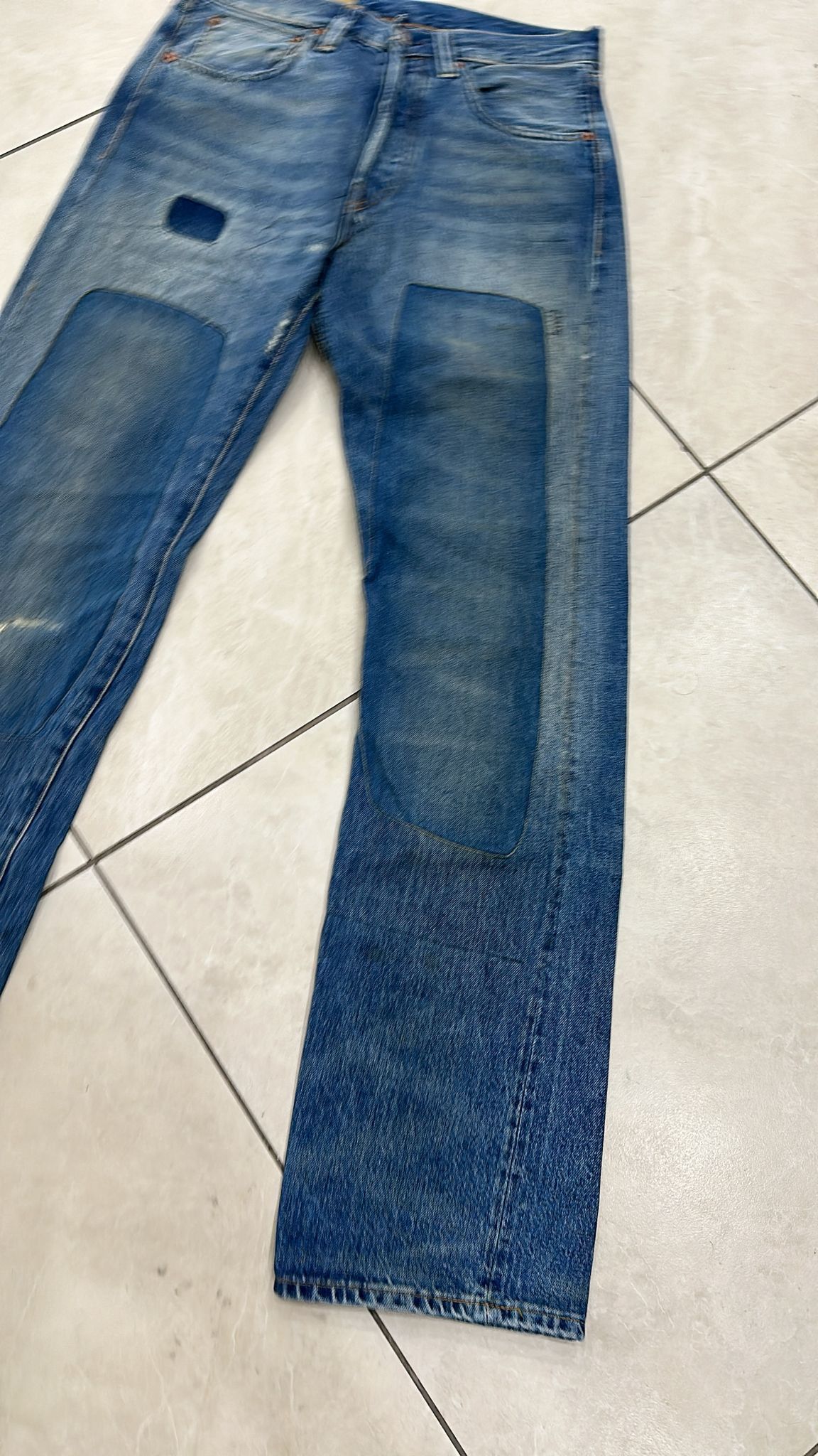 Levi's Vintage Clothing LVC Levi's Vintage Clothing 1947 501XX BigE Selvedge Jeans Size US 30 / EU 46 - 4 Thumbnail