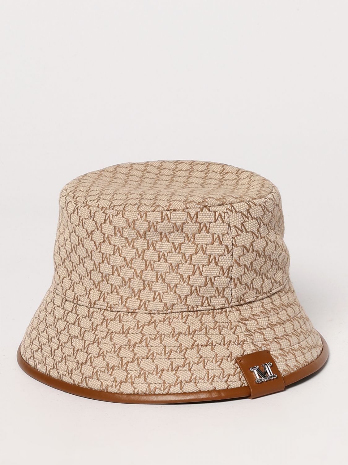 Max Mara Max Mara Hat Woman Beige Size ONE SIZE - 1 Thumbnail