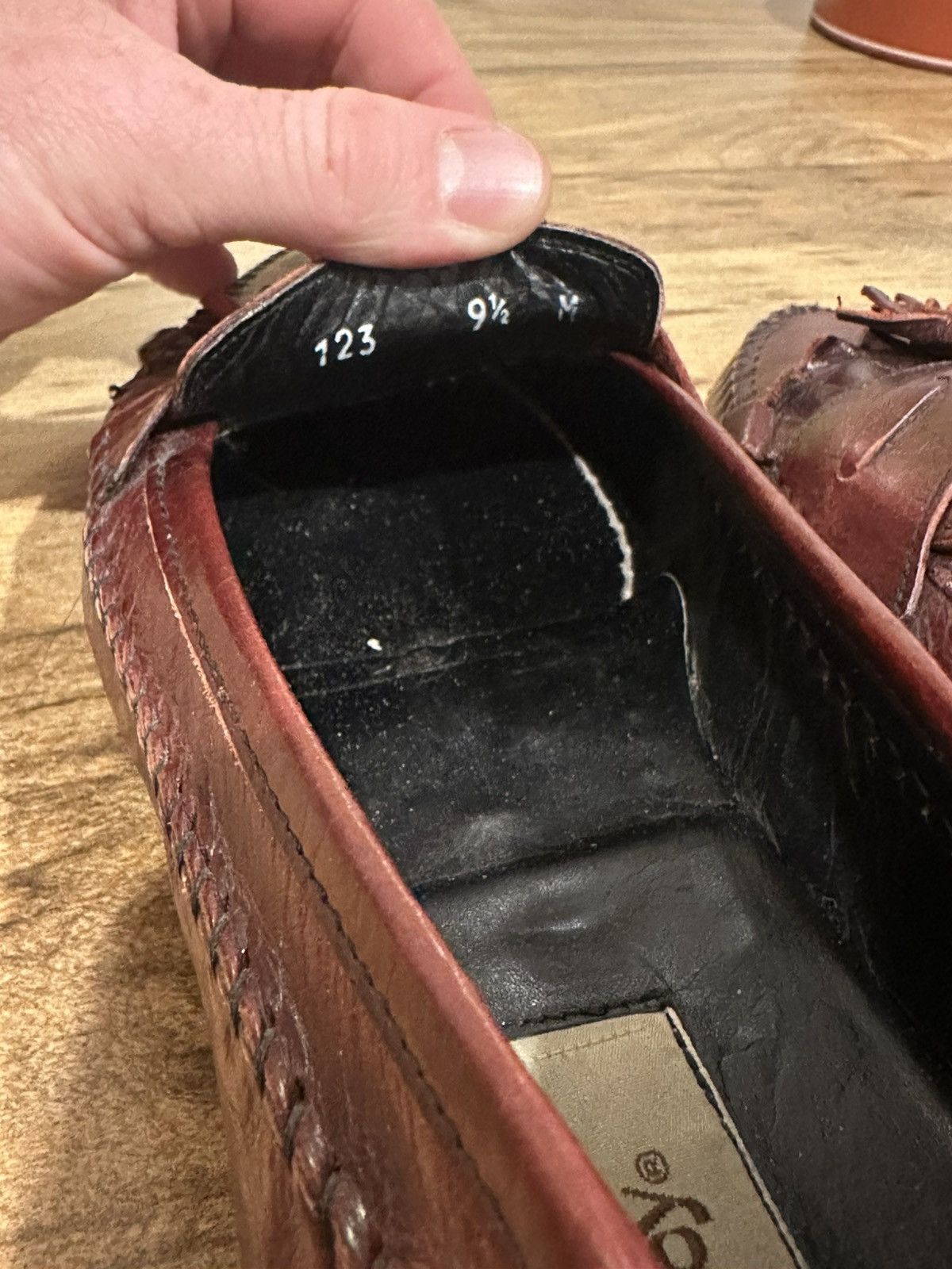 Footjoy Vintage Footjoy Italian Leather Tassel Loafers 9.5 M Size US 9.5 / EU 42-43 - 10 Thumbnail