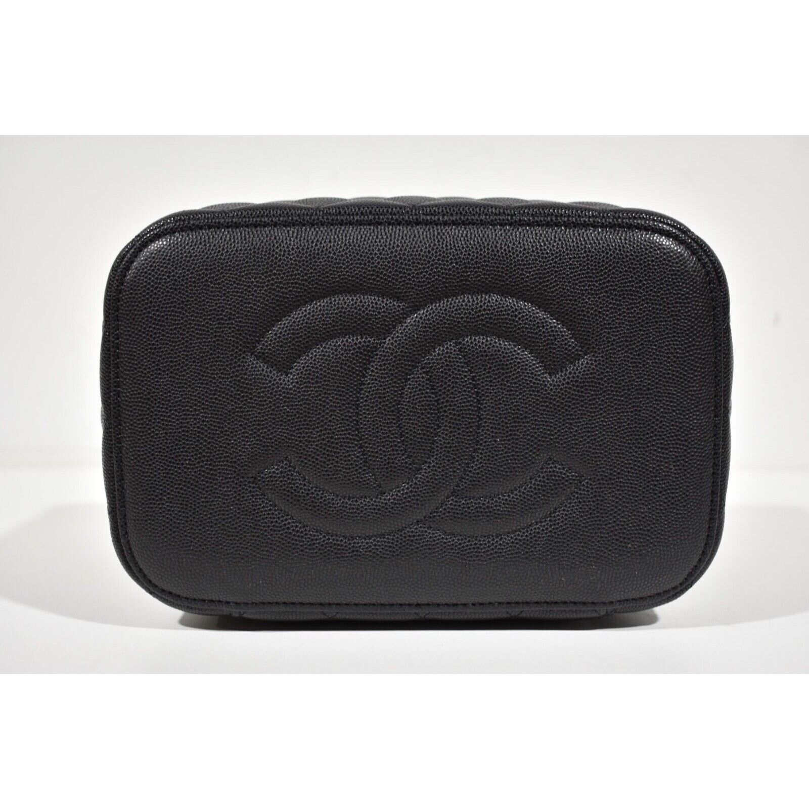 Chanel Chanel Vanity Pouch Case Top Handle Travel Toiletry Bag Size ONE SIZE - 6 Thumbnail