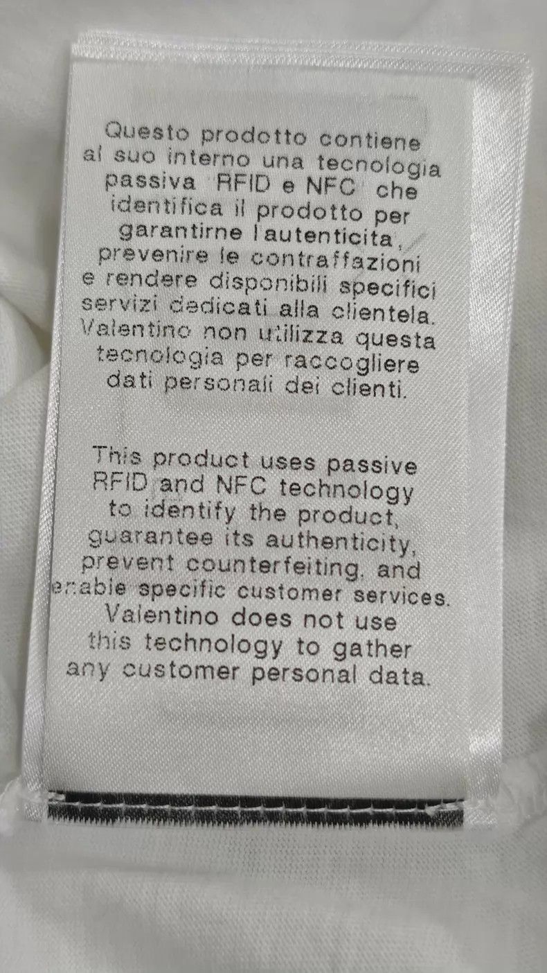 Valentino Valentino White T-shirt Size S / US 4 / IT 40 - 5 Thumbnail