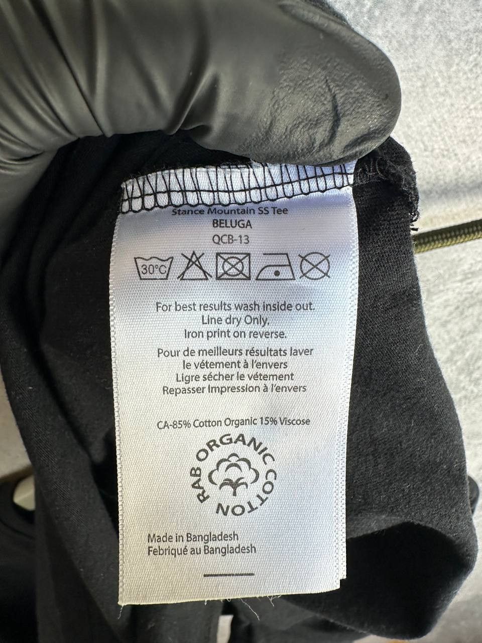 Rab RAB Stance Mountain SS Tee "BELUGA" T-Shirt Down Equipment Size US L / EU 52-54 / 3 - 9 Thumbnail
