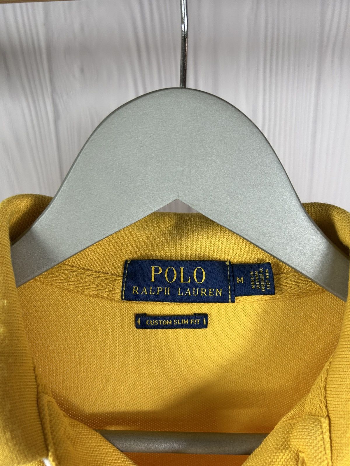 Polo Ralph Lauren Polo Ralph Lauren Big Pony Yellow Polo Size M Size US M / EU 48-50 / 2 - 8 Thumbnail
