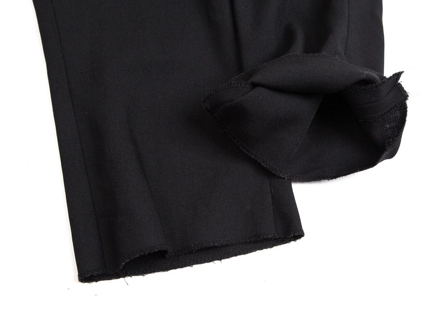 Jean Paul Gaultier Wool Nylon Tapered Pants in Black Size 48 Size US 32 / EU 48 - 8 Thumbnail
