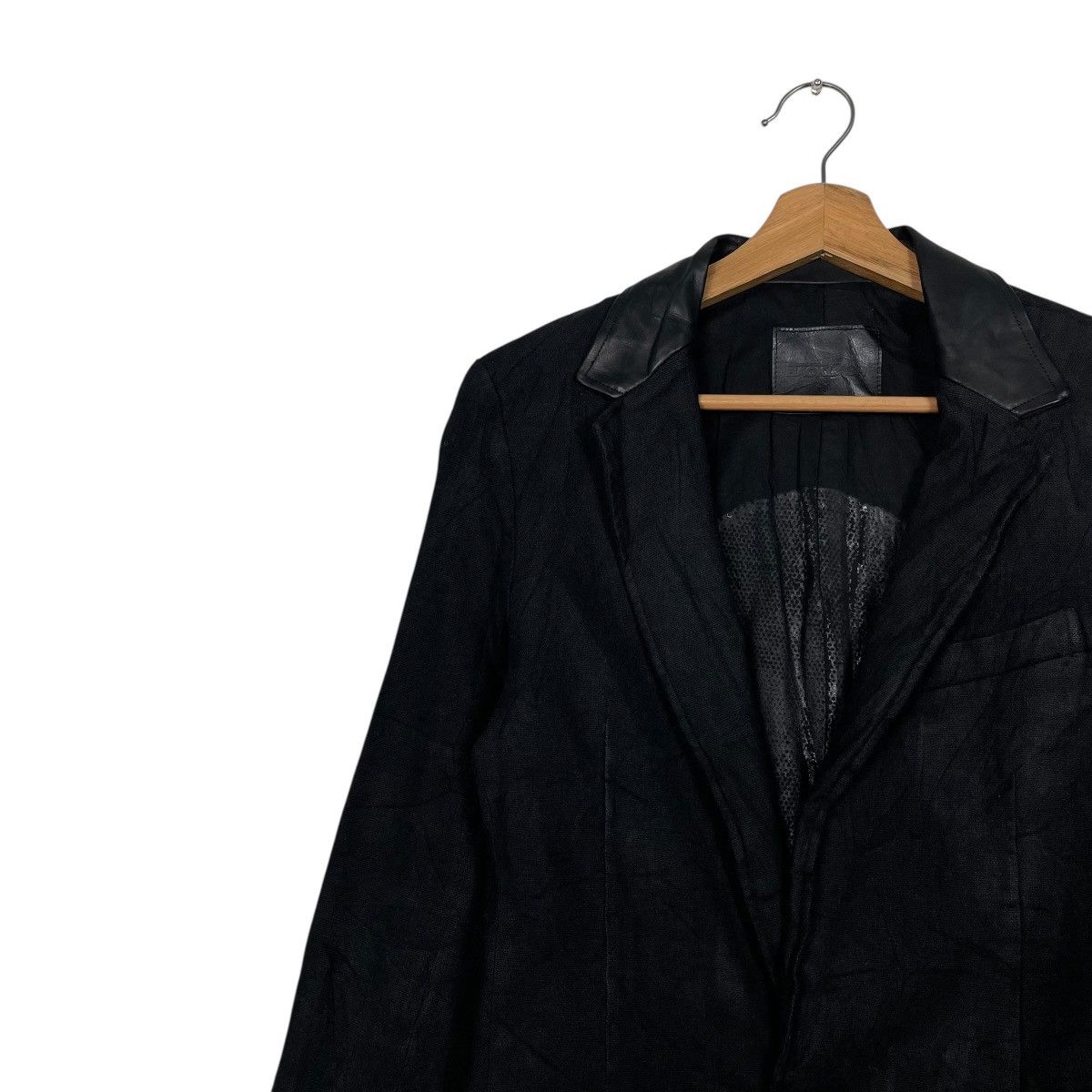 Isamu Katayama Backlash Isamu Katayama Backlash Linen Leather Jacket Size US S / EU 44-46 / 1 - 6 Thumbnail