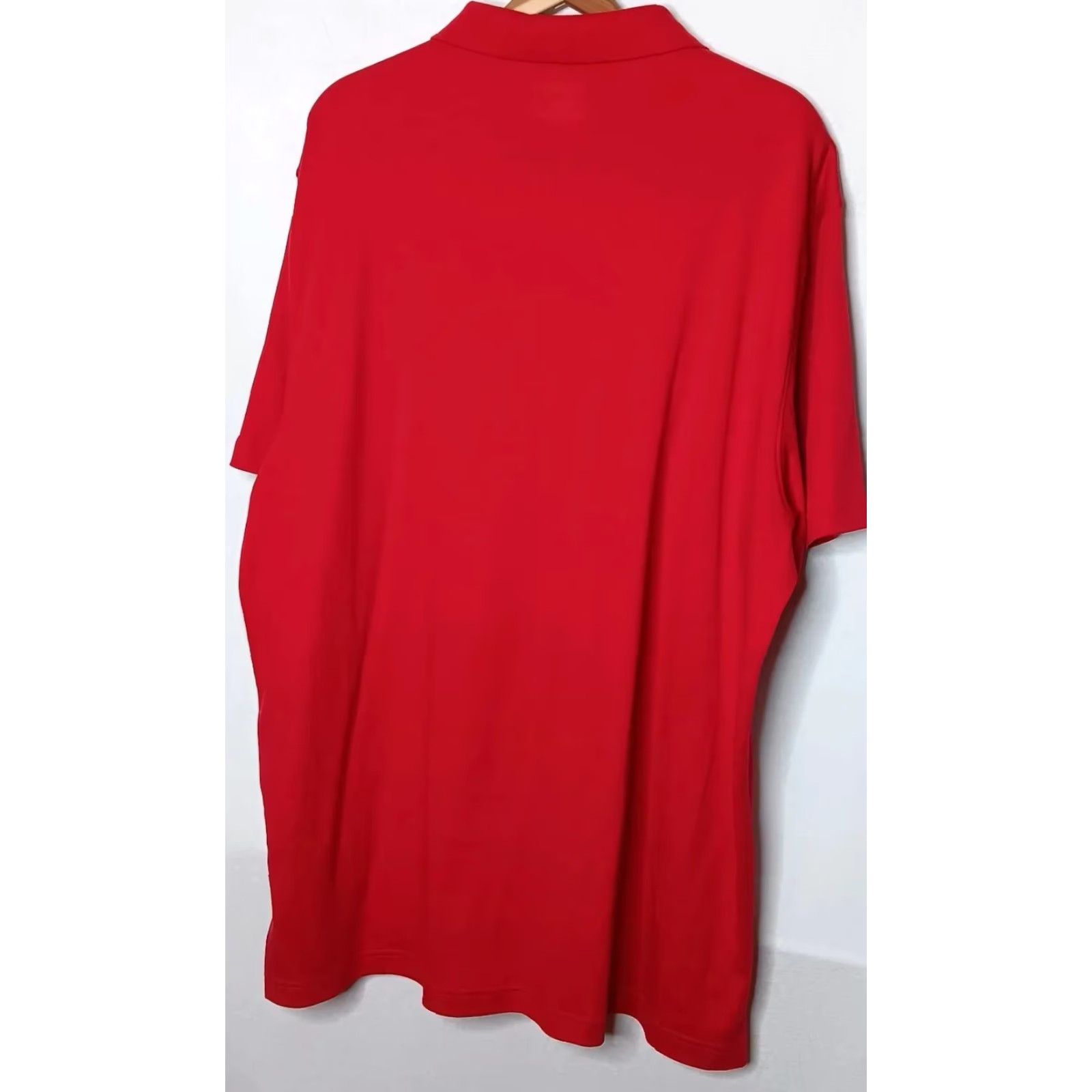 Izod IZOD Vintage Red Polo Shirt Mens XXL Cool Windward Golf Activewear Cotton Knit Preppy Classic Size US XXL / EU 58 / 5 - 4 Thumbnail