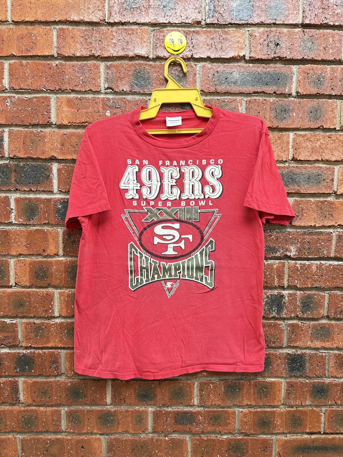 Starter × Vintage Vintage Starter 49Ers 1988 Faded Tee Size US L / EU 52-54 / 3 - 1 Thumbnail