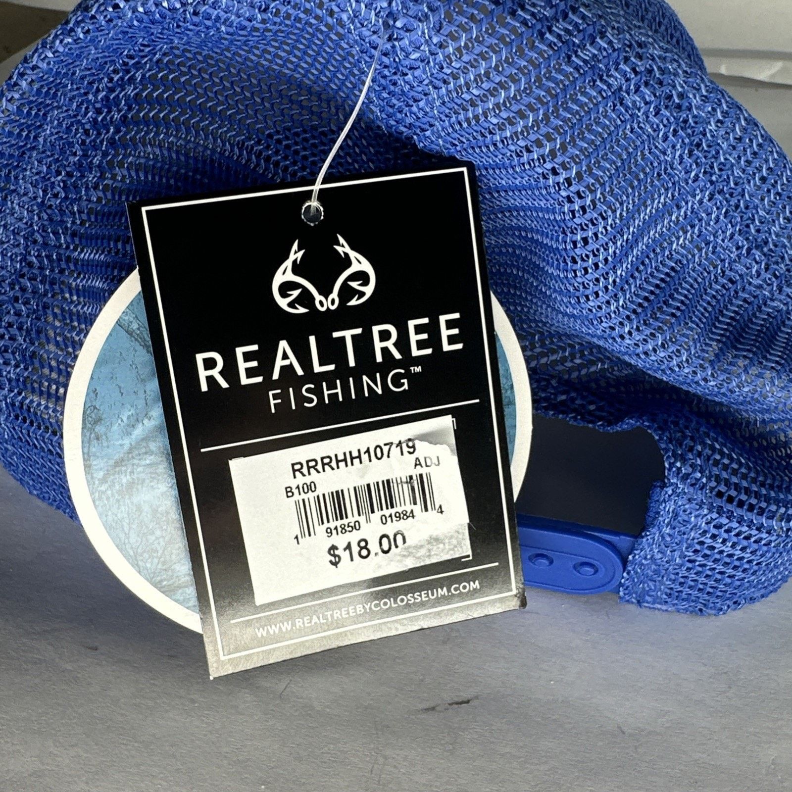 Realtree REALTREE Fishing - Ameri-Bass II USA Trucker Hat Size ONE SIZE - 4 Thumbnail