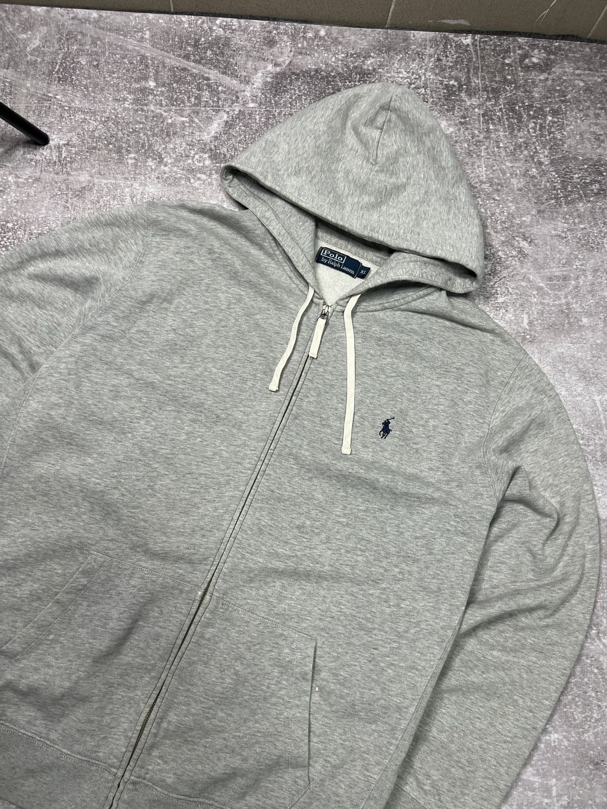 Polo Ralph Lauren Polo Ralph Lauren Zip Up Hoodie Vintage Pony Logo Size XL Size US XL / EU 56 / 4 - 2 Thumbnail