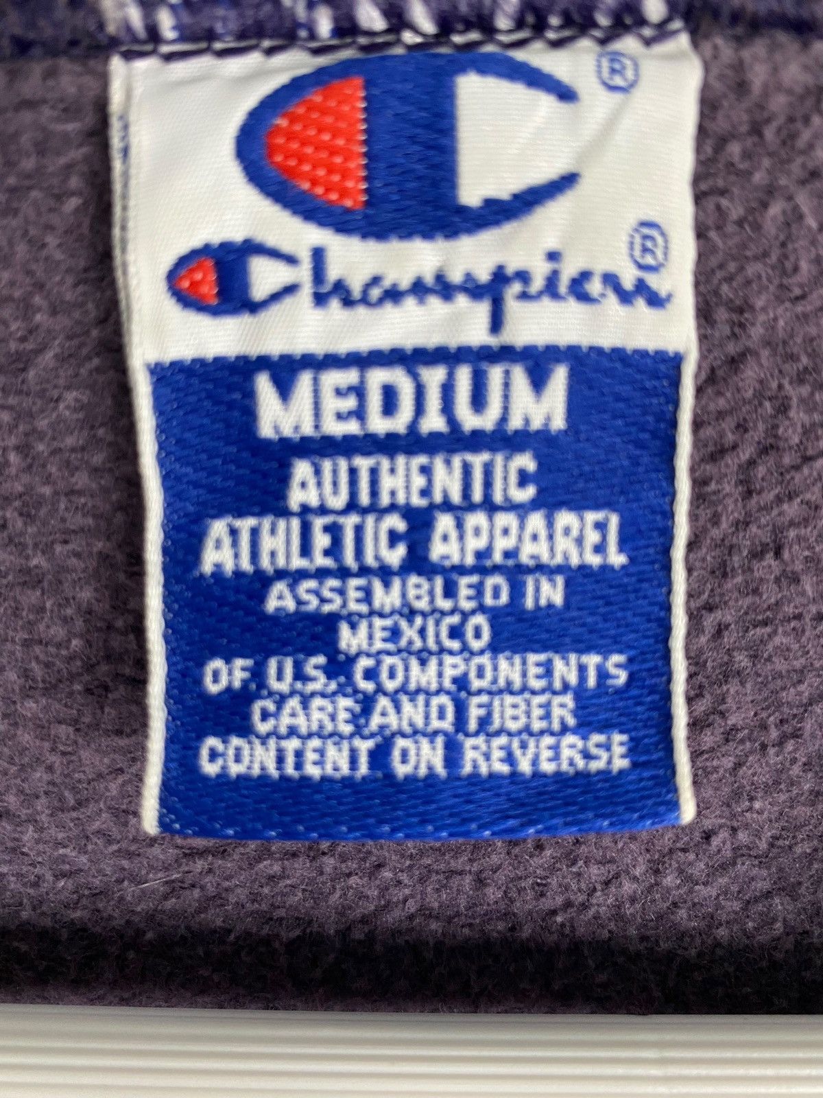 Champion Vintage Champion Embroidered Sweatshirt Crewneck Purple Size US M / EU 48-50 / 2 - 5 Thumbnail
