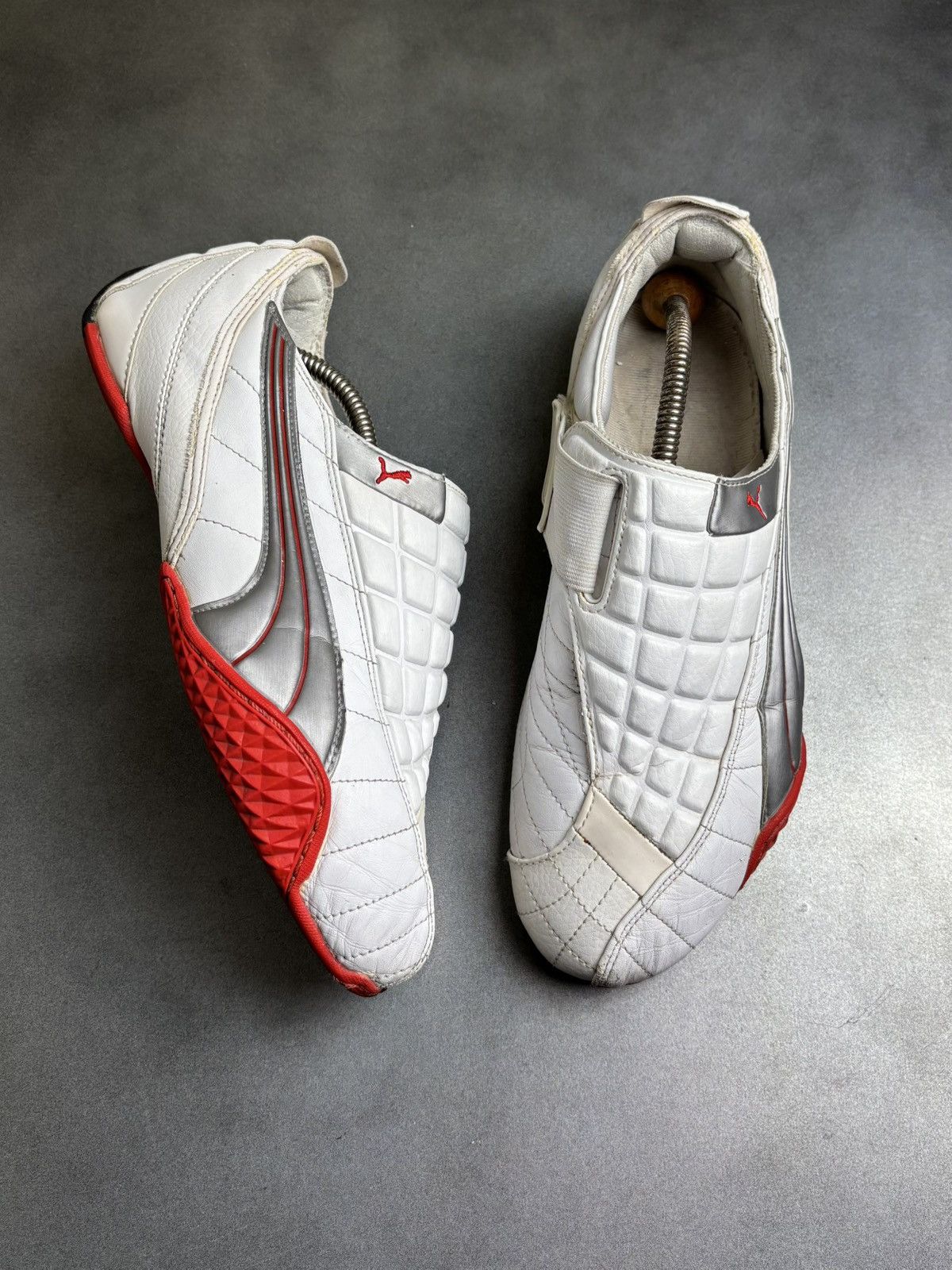 Puma × Vintage Vintage Puma Uke Sneakers 2000s Ripstop Quilted Slip On Size US 9 / EU 42 - 2 Thumbnail