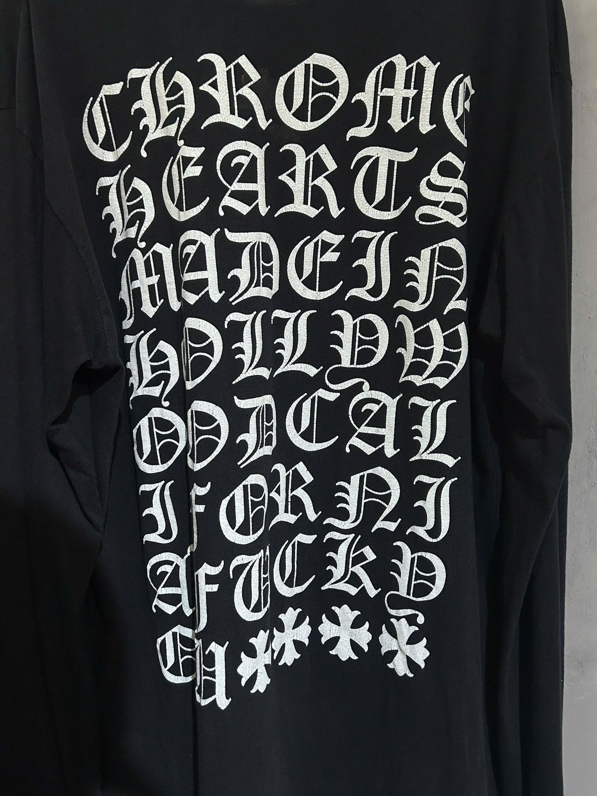 Chrome Hearts Chrome hearts Eye Chart Letter Long Sleeve Size US L / EU 52-54 / 3 - 3 Thumbnail