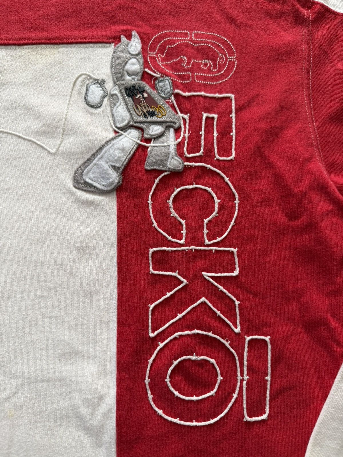 Ecko Unltd. Vintage Ecko Embroidered Rare Rhino Logo Sz LThrashed Size US L / EU 52-54 / 3 - 5 Thumbnail