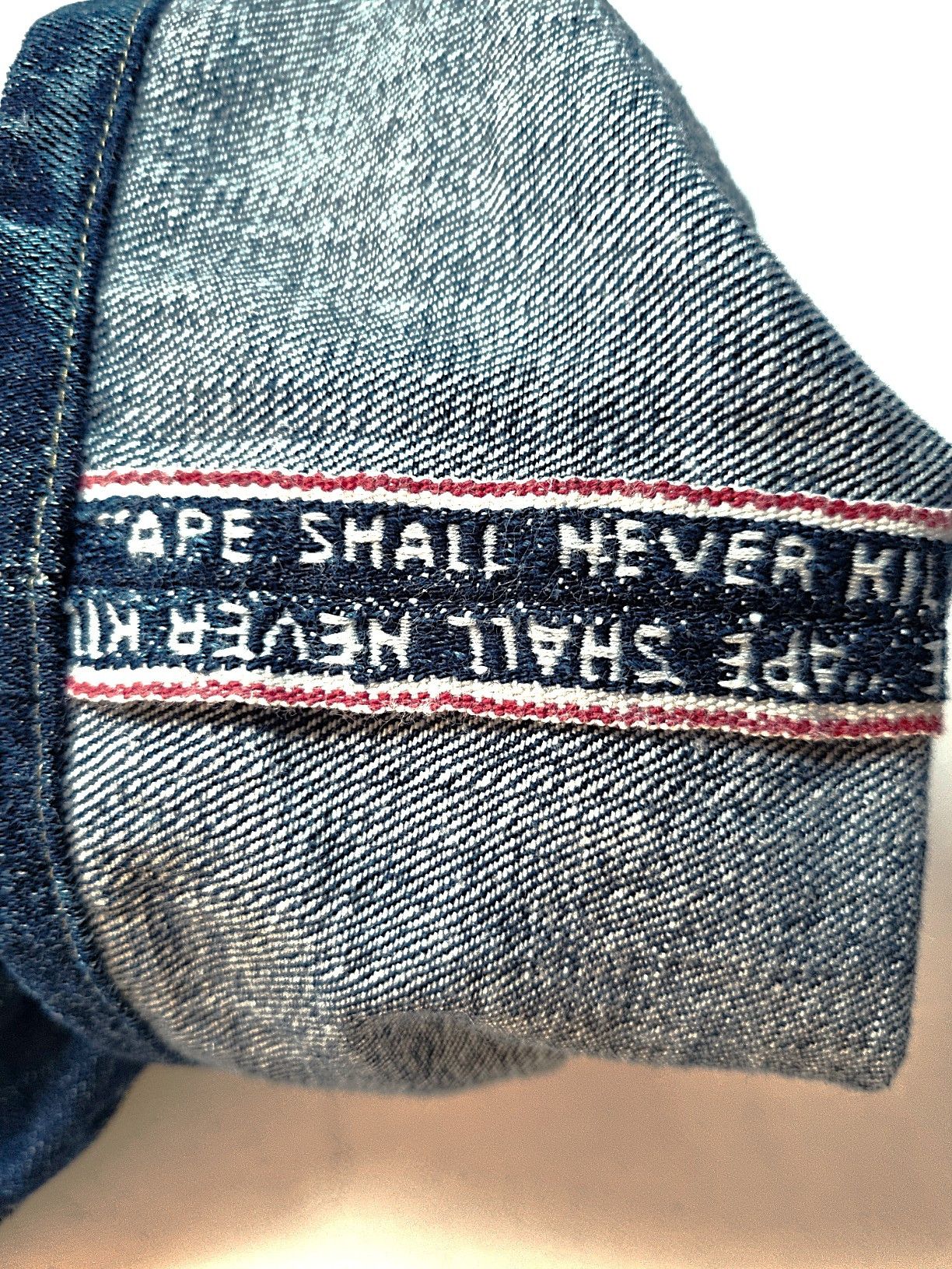 Bape A Bathing Ape 2008 Type-05 Selvedge Denim Jeans Size US 36 / EU 52 - 14 Thumbnail