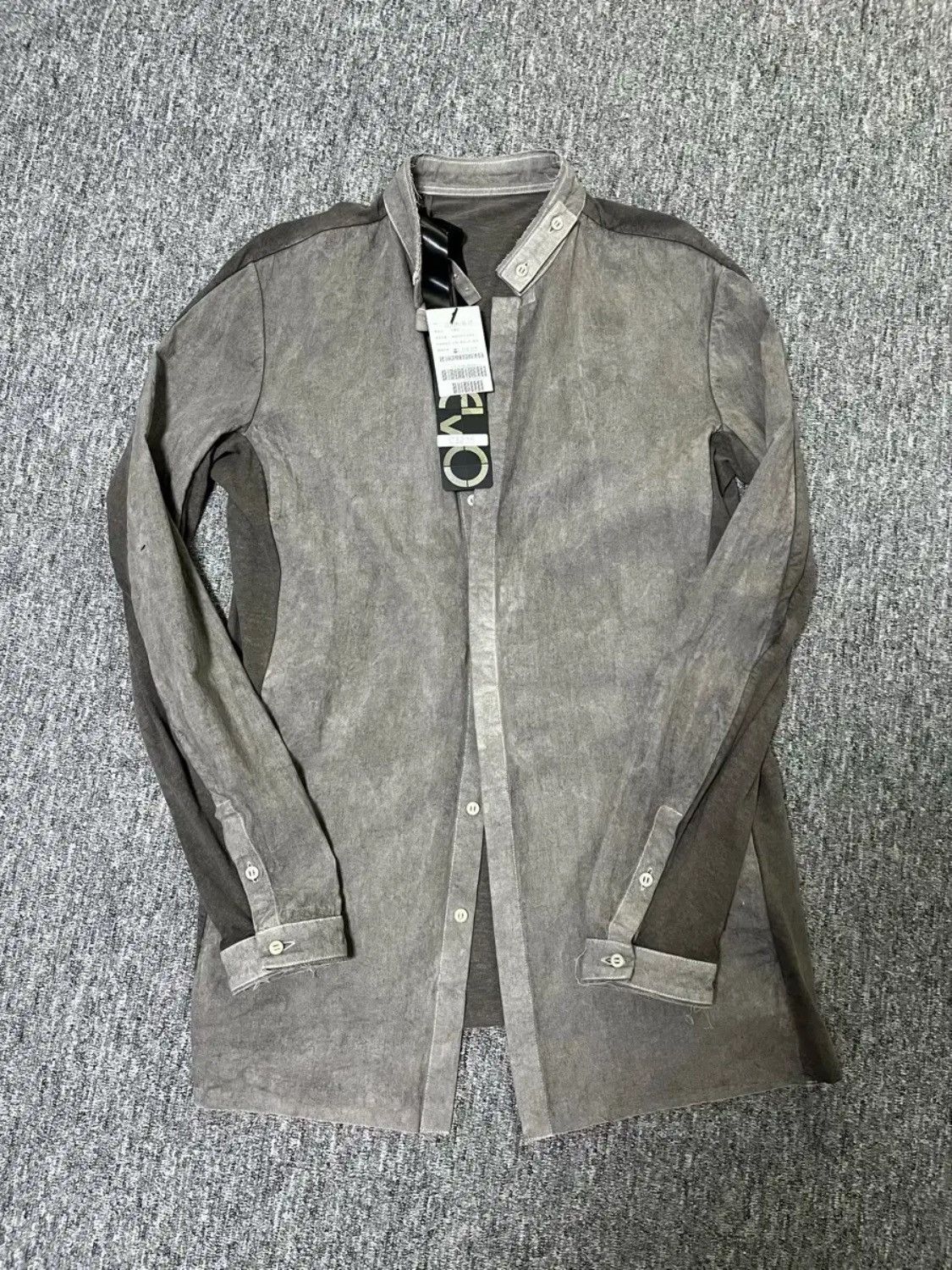 Boris Bidjan Saberi Boris Bidjan Saberi Grey Shirt Size US M / EU 48-50 / 2 - 7 Thumbnail