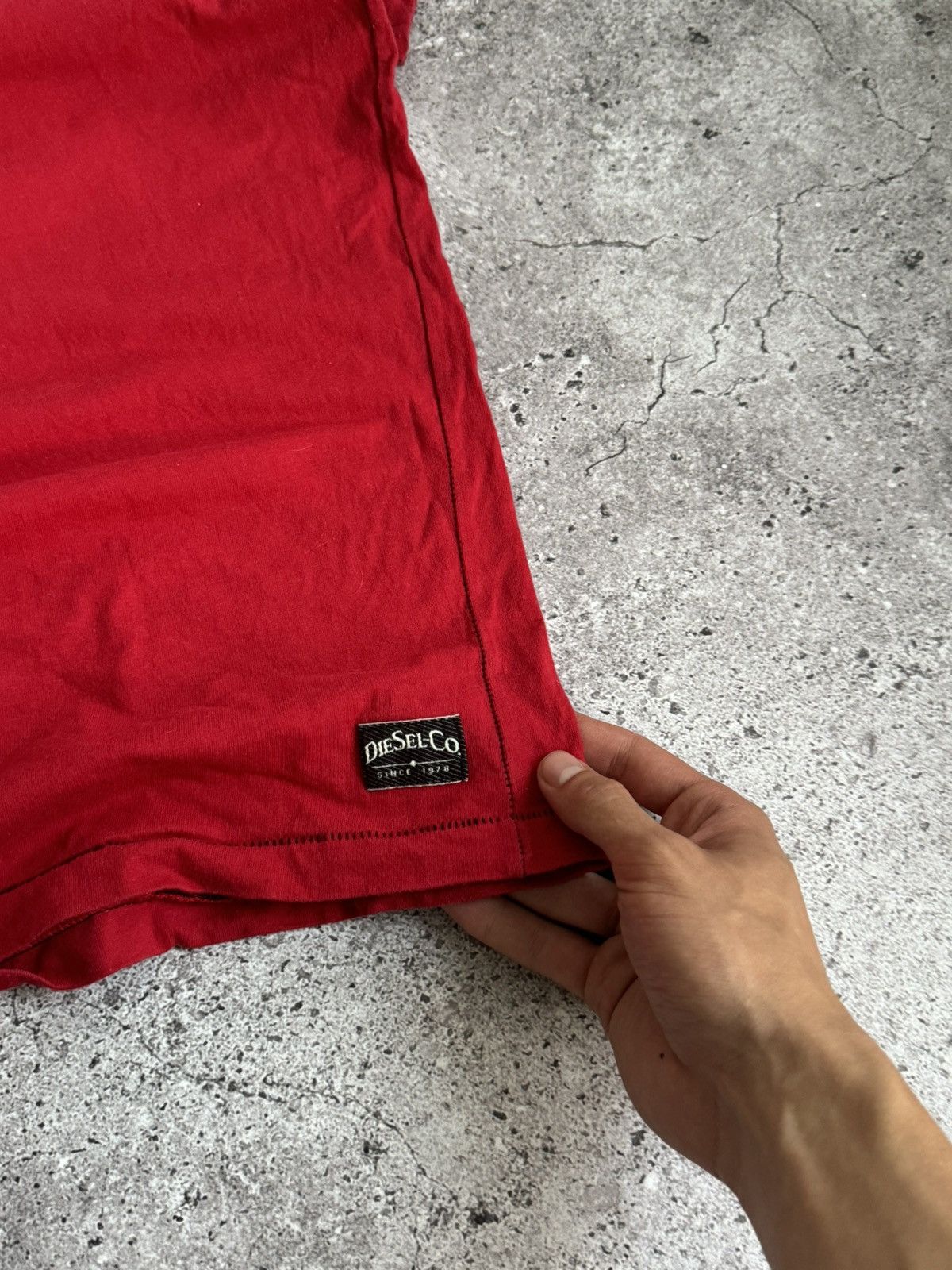 Diesel × Vintage Vintage diesel metal logo t-shirt Size US M / EU 48-50 / 2 - 13 Thumbnail