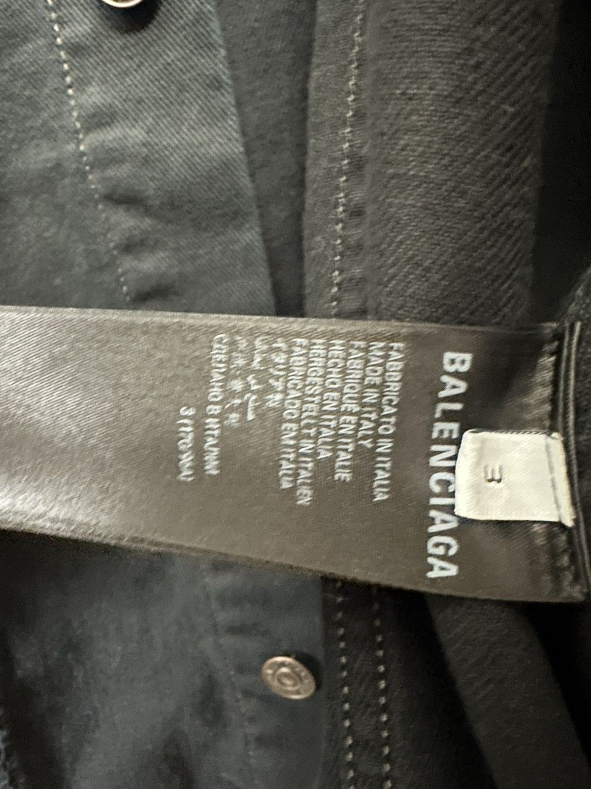 Adidas × Balenciaga Oversized Denim Jacket Size US L / EU 52-54 / 3 - 5 Thumbnail