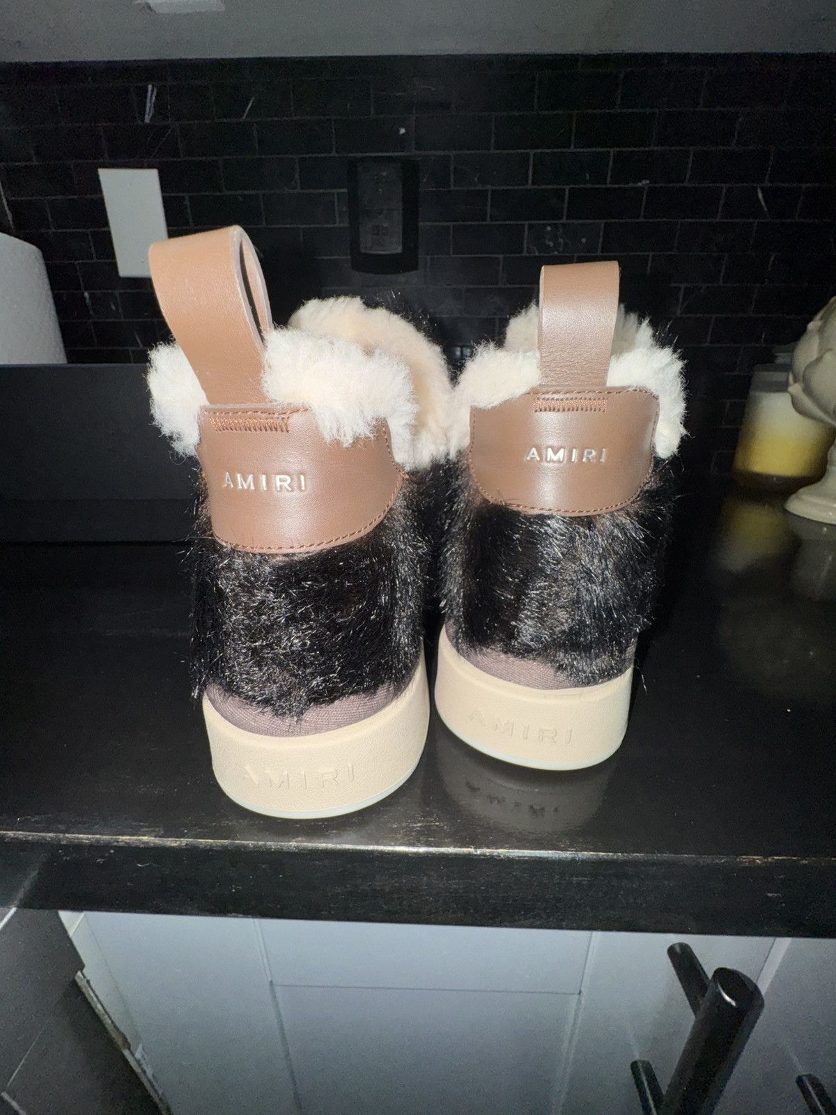 Amiri Amiri Shearling ankle boots Size US 8 / EU 41 - 5 Thumbnail