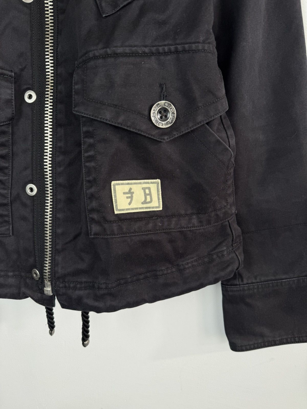 Diesel Vintage Diesel Rising Sun Avant Garde Patchwork Y2K Jacket Size L / US 10 / IT 46 - 4 Thumbnail