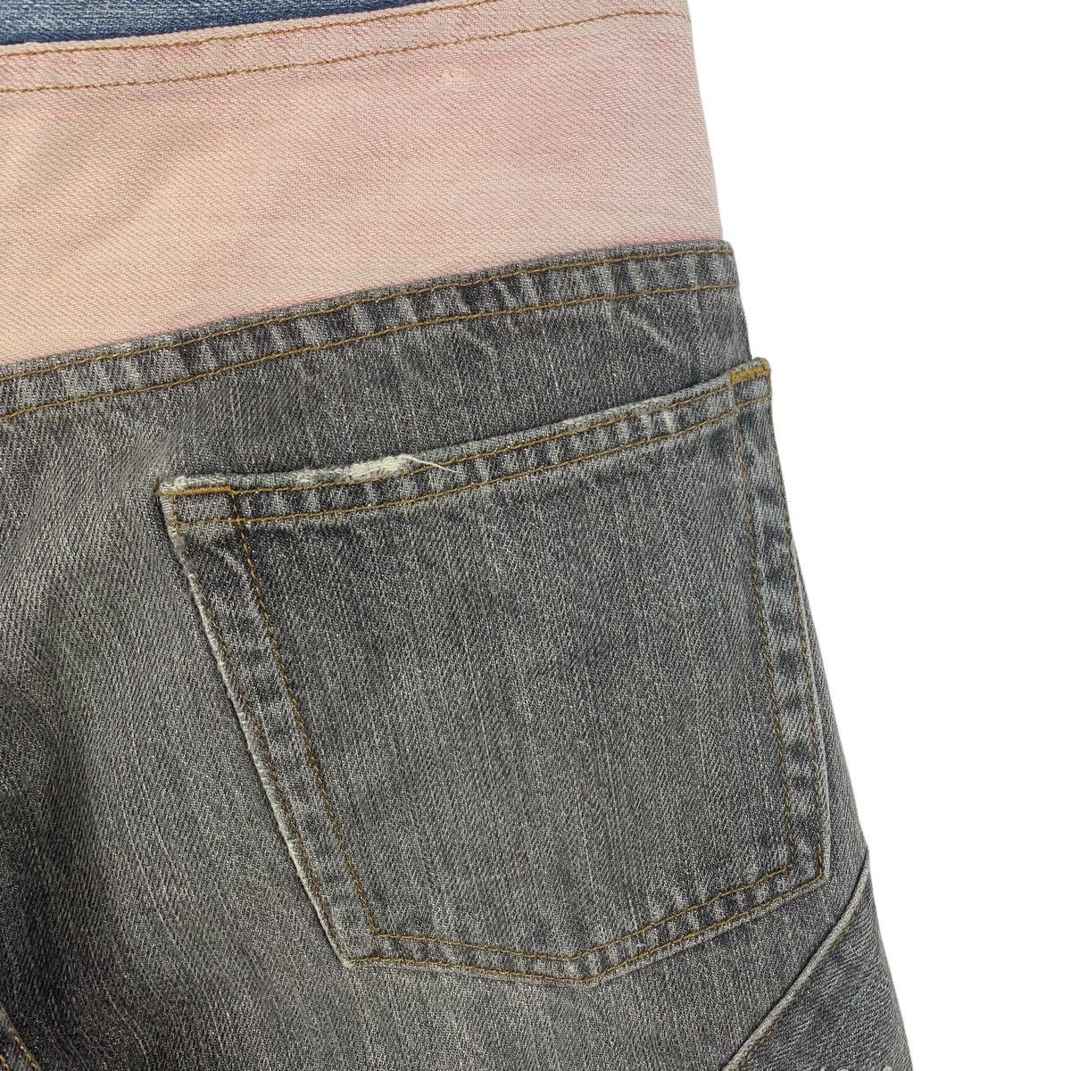 If Six Was Nine × Japanese Brand EAST20BOX japanesebrand double waist jeans Size US 31 - 18 Thumbnail