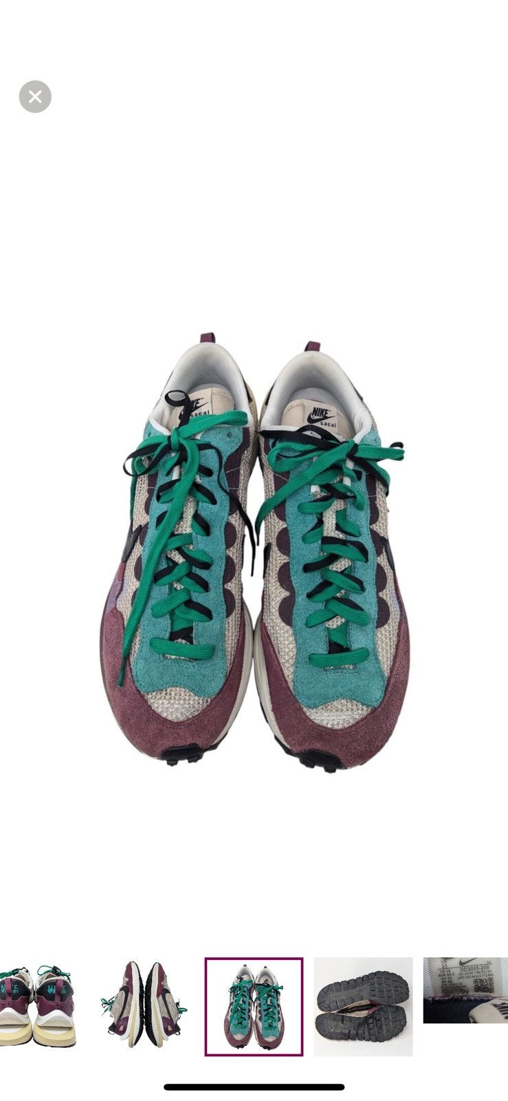 Nike × Sacai Nike x Sacai VaporWaffle Mens Sneaker Size US 15 / EU 48 - 6 Thumbnail
