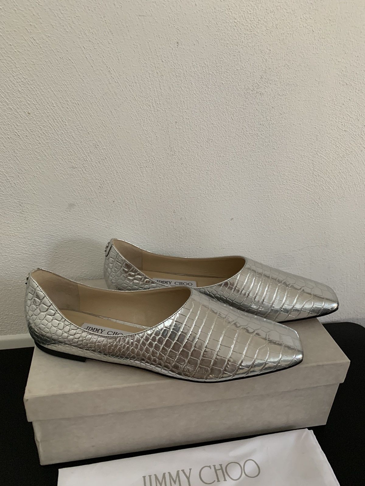 Jimmy Choo Jimmy Choo Leather Mocassino Retail €650 Size US 10 / IT 40 - 11 Thumbnail