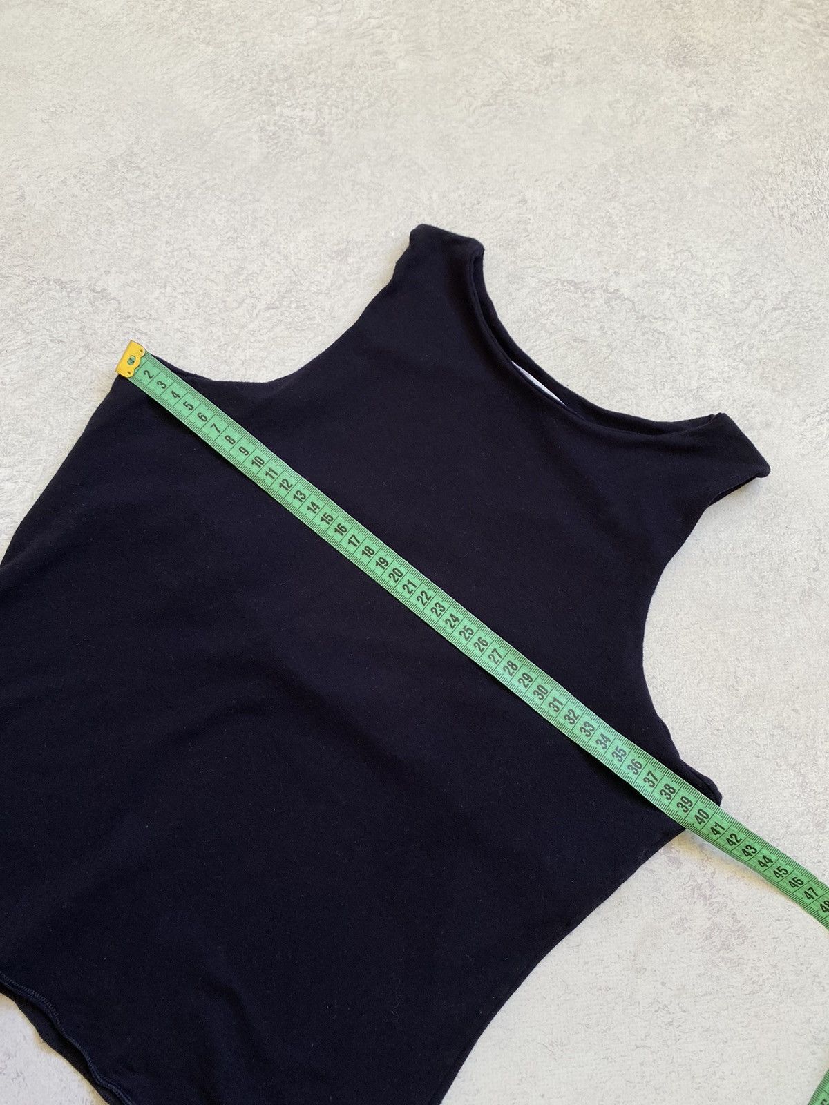 Sarah Pacini Sarah Pacini Womens Dark Blue Sleeveless Top Size 3 Size S / US 4 / IT 40 - 10 Thumbnail