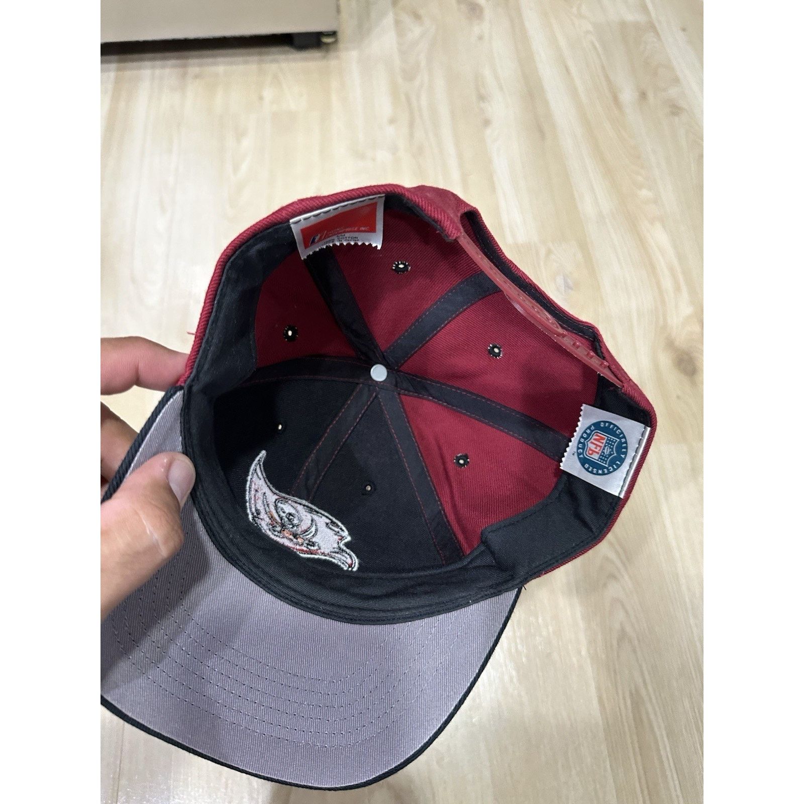 Twins Enterprise Inc. Tampa Bay Buccaneers Twins Snapback Hat Vtg 90s Size ONE SIZE - 7 Thumbnail