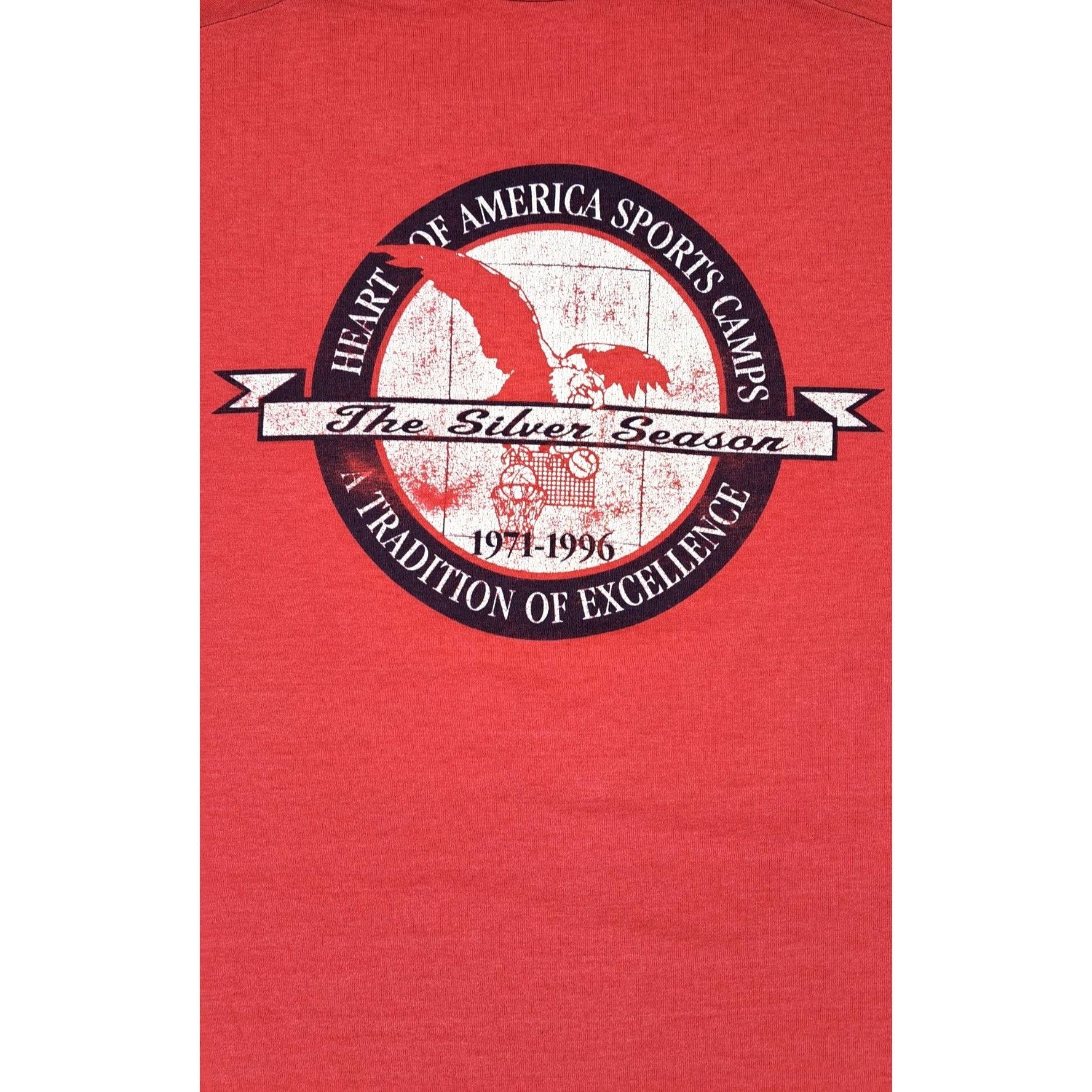 Converse Vintage Converse All Star Chuck Taylor Red Graphic T-Shirt Size US XXL / EU 58 / 5 - 5 Thumbnail