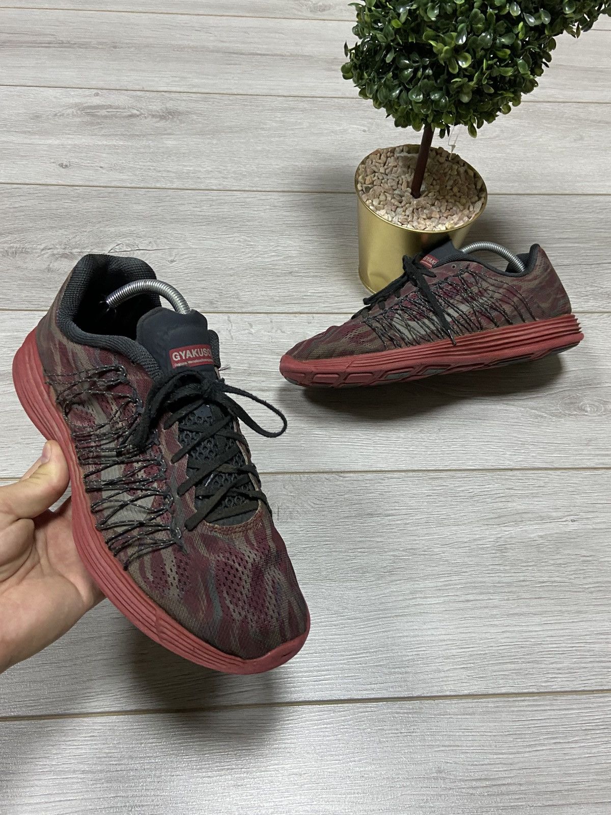 Gyakusou Nike Gyakusou SS2013 Lunarglide 4+ Technical Sneakers Size US 10.5 / EU 43-44 - 1 Thumbnail