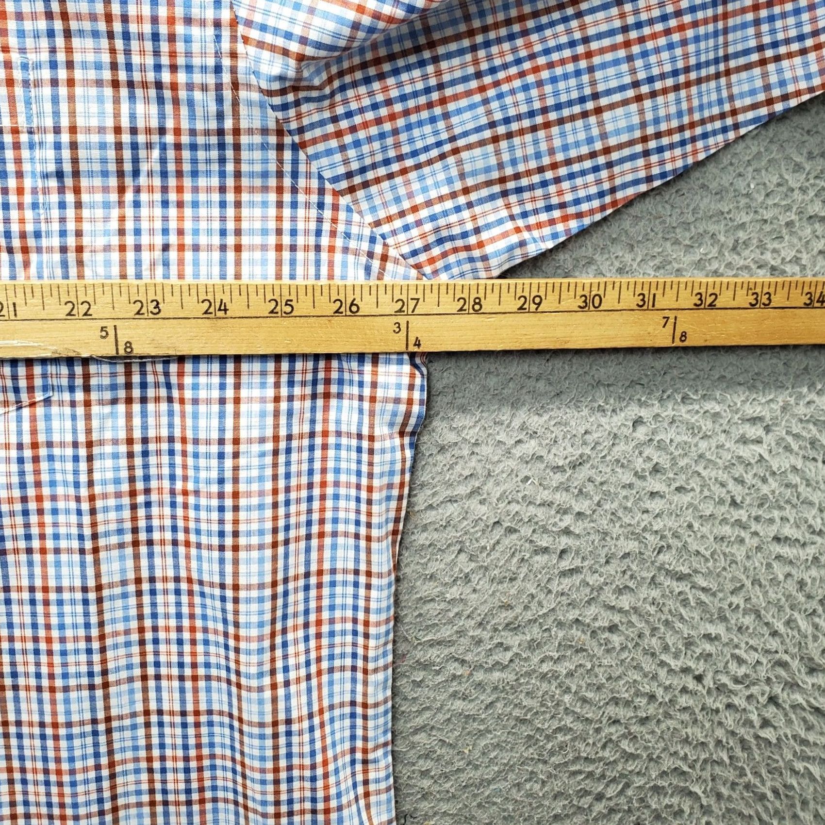 Izod IZOD Shirt Mens XXL Multi Plaid All Over Stretch Comfort Performance Button-Down Shirt Mens XXL Plaid IZOD Size US XXL / EU 58 / 5 - 4 Thumbnail