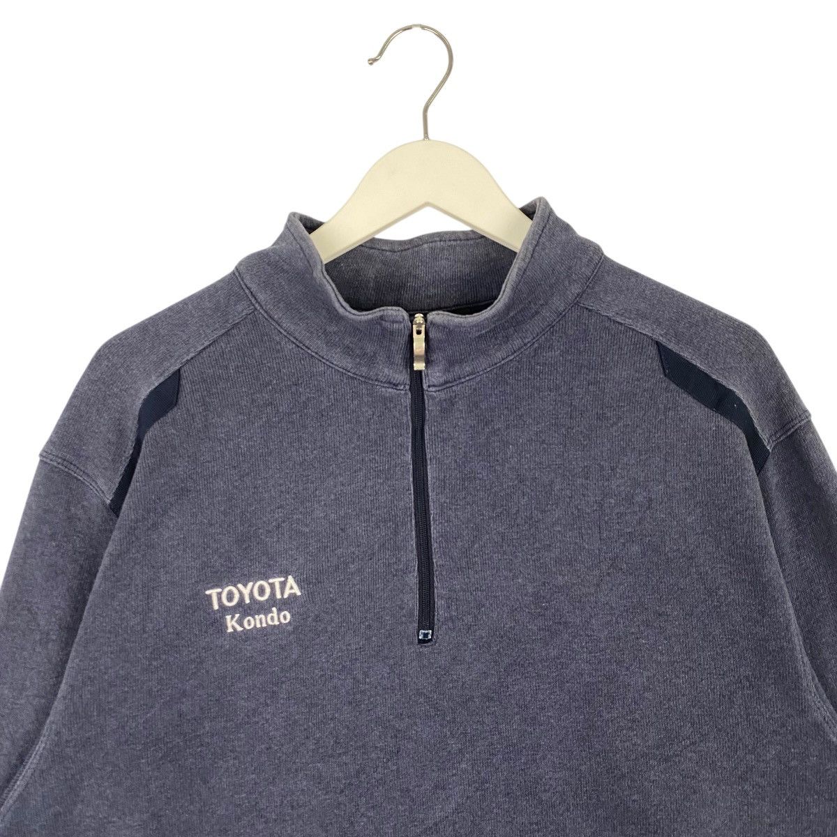 Nike × Vintage Vintage Nike Golf Quarter Zip Sweatshirt Blue Stones Size US M / EU 48-50 / 2 - 4 Thumbnail