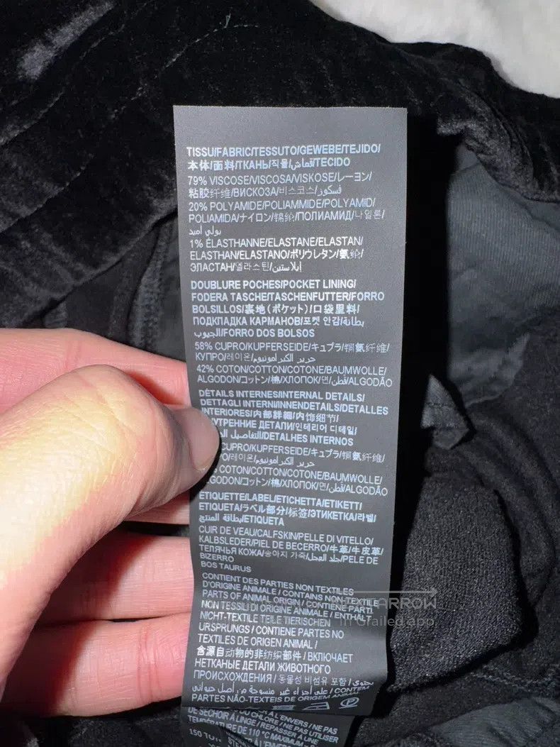 Saint Laurent Paris Saint Laurent Paris size XXL Velvet Elastic Men's Casual P Size US 28 / EU 44 - 4 Thumbnail