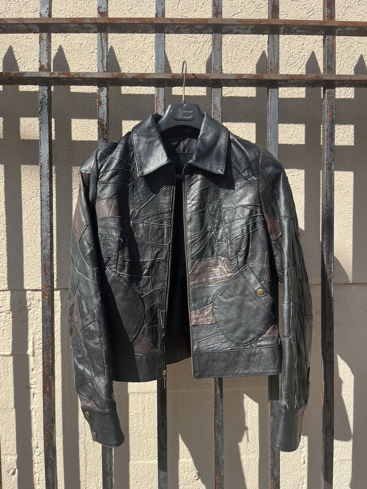 Other Leather patchwork jacket Size S / US 4 / IT 40 - 3 Thumbnail
