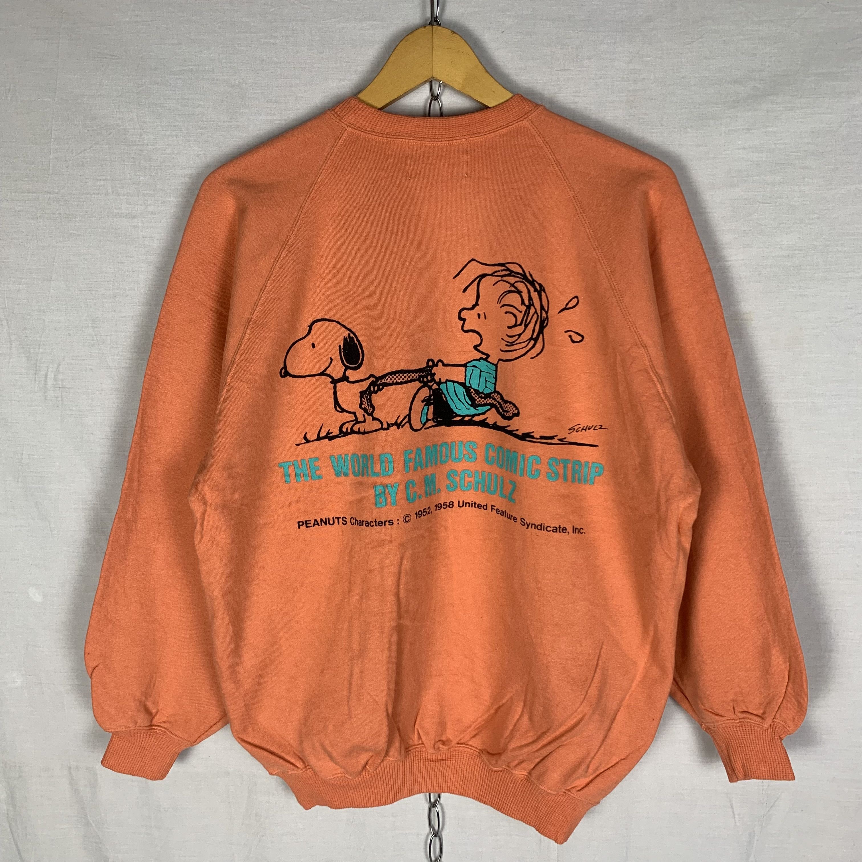 Peanuts Vintage Peanuts Snoopy Sweatshirt Crewneck Size US M / EU 48-50 / 2 - 2 Thumbnail
