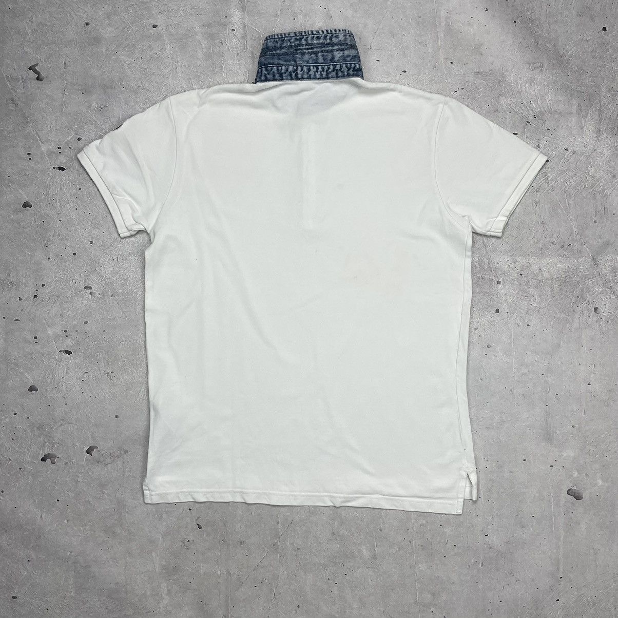 Diesel Diesel polo T-shirt denim collar sz XL y2k Size US XL / EU 56 / 4 - 9 Thumbnail