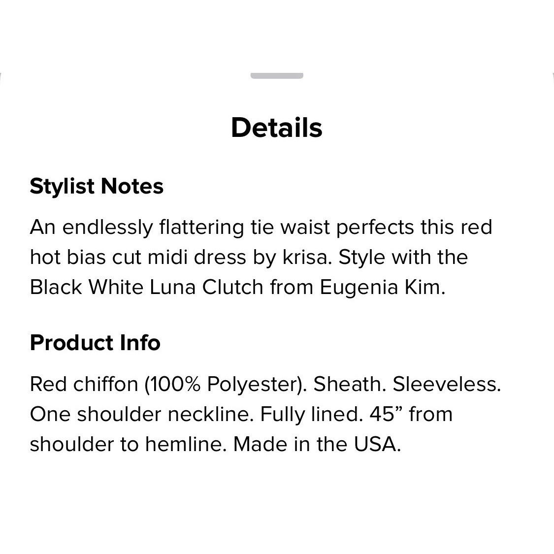 Krisa Krisa One Shoulder Bias Dress Msrp $207 - Size Small Size S / US 4 / IT 40 - 6 Thumbnail