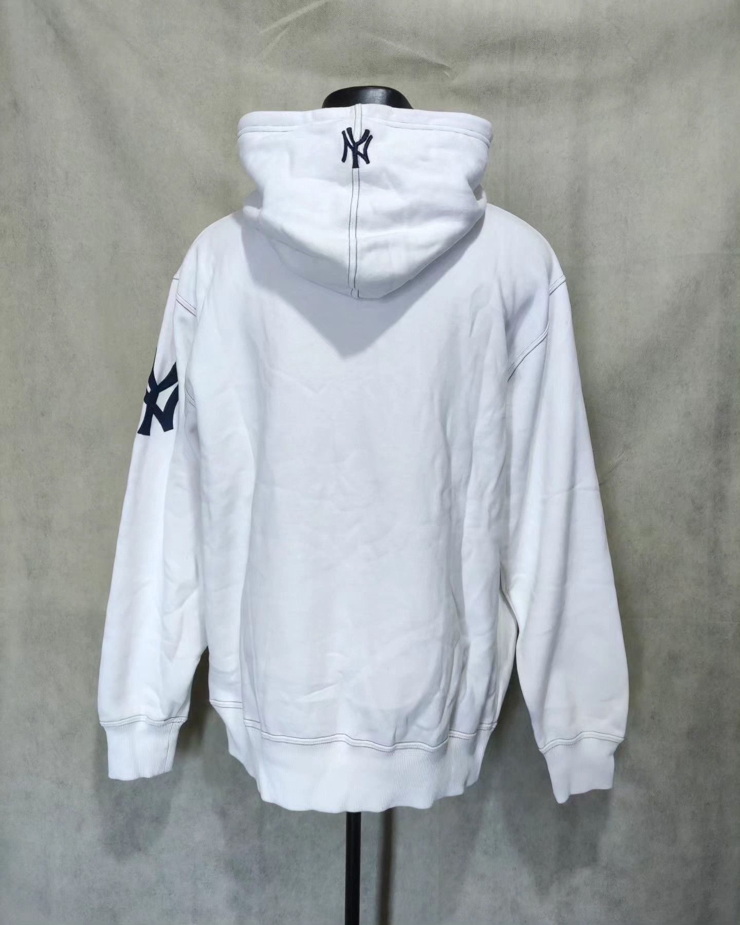 Cooperstown Collection × New York Yankees × Vintage CONTRAST STITCHING NY YANKEES COOPERSTOWN COLLECTION HOODIE Size US XL / EU 56 / 4 - 8 Thumbnail