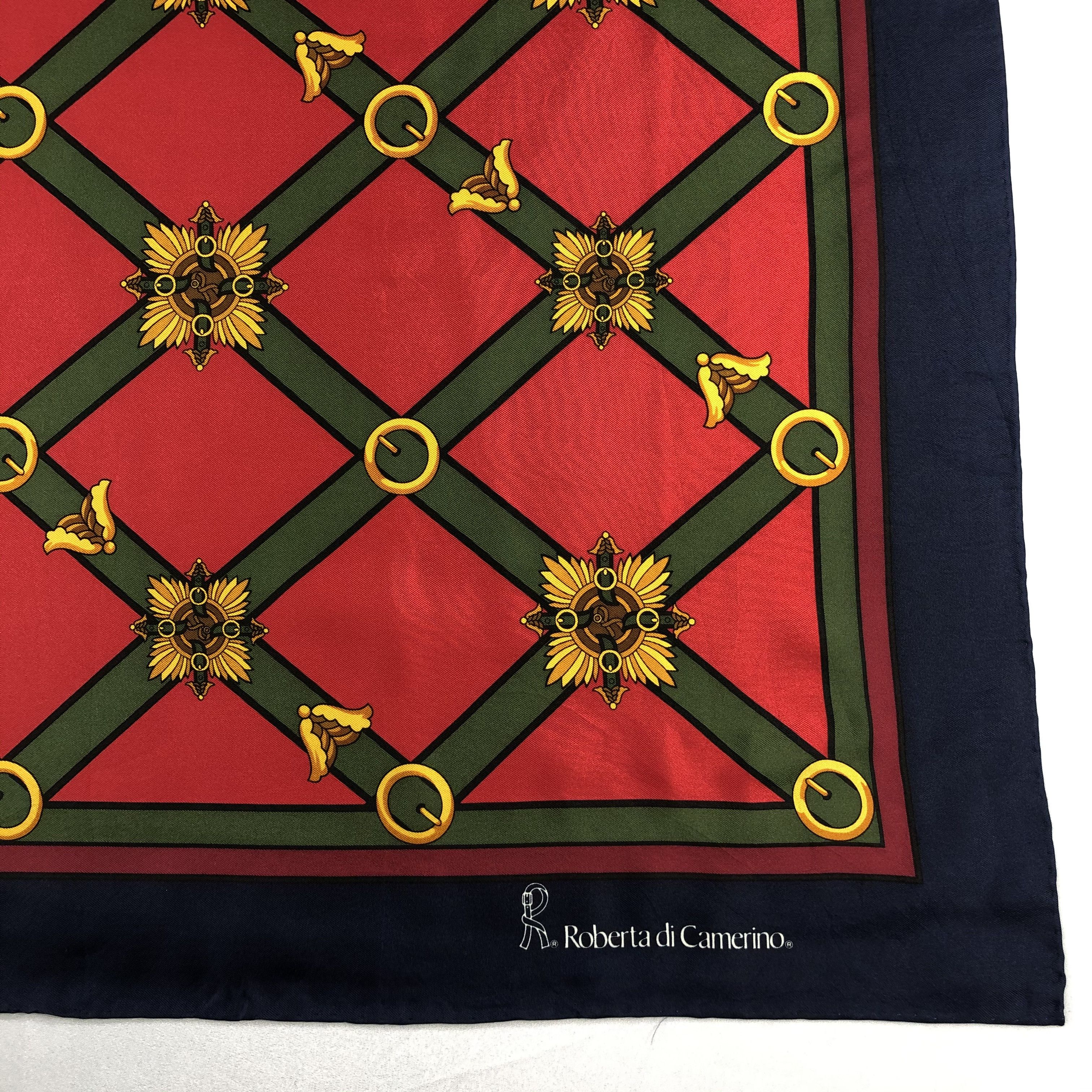 Roberta di Camerino Vintage Roberta Di Camerino Silk Scarf Size ONE SIZE - 4 Thumbnail