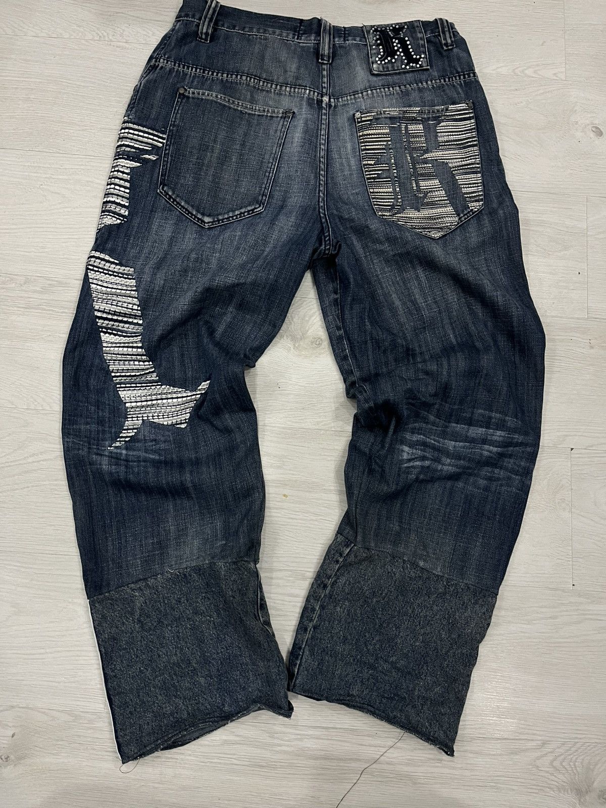 Karl Kani × Vintage karl kani VERY rare jeans Size US 36 / EU 52 - 2 Thumbnail